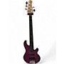 Used Lakland Used Lakland 55-02 Skyline Series 5 String trans purple Electric Bass Guitar trans purple