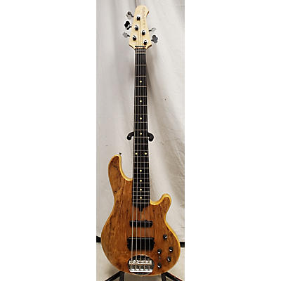 Lakland Used Lakland 55-02Q DELUXE Skyline Series 5 String Spalted Maple Electric Bass Guitar