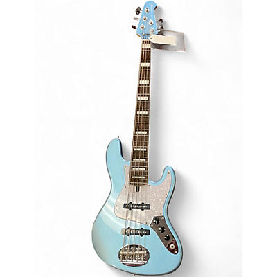 Used Lakland 55-60 Skyline Custom 5 String Lake Placid Blue Electric Bass Guitar