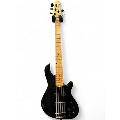 Used Lakland 55-OS Skyline Series Trans Black Electric Bass Guitar