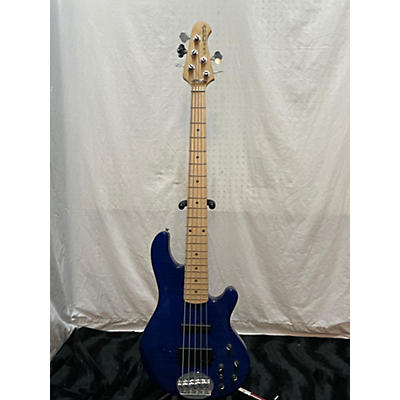 Lakland Used Lakland 5502 Trans Blue Electric Bass Guitar