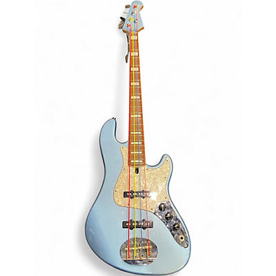 Used Lakland DJ4 Darryl Jones Skyline Series Lake Placid Blue Electric Bass Guitar