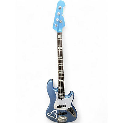 Used Lakland DJ4 SKYLINE DARRYL JONES Lake Placid Blue Electric Bass Guitar