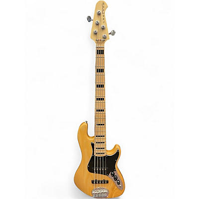 Used Lakland DJ5 Skyline Darryl Jones Signature 5 String Natural Electric Bass Guitar