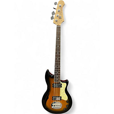 Used Lakland HOLLOW BODY 30 2 Tone Sunburst Electric Bass Guitar