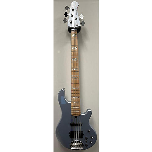 Lakland Used Lakland Lakland Skyline 55-02 Custom Series 5 String Ice Blue Metallic Electric Bass Guitar Ice Blue Metallic