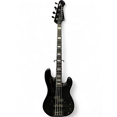 Used Lakland SKYLINE 44-64 GEEZER BUTLER BLACK Electric Bass Guitar