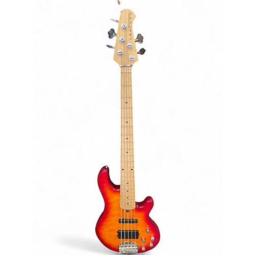 Used Lakland SKYLINE SERIES 5502 RED  Electric Bass Guitar RED