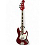 Used Lakland SKYLINE SERIES Candy Apple Red Electric Bass Guitar Candy Apple Red