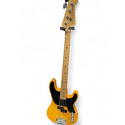 Used Lakland SKYLINE Yellow Tiger Electric Bass Guitar