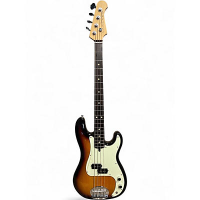 Used Lakland Skyline 44-64 3 Color Sunburst Electric Bass Guitar