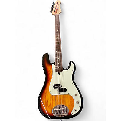 Used Lakland Skyline 44-64 Standard  3 Tone Sunburst Electric Bass Guitar
