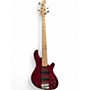 Used Lakland Skyline 55-OS Magenta Electric Bass Guitar Magenta