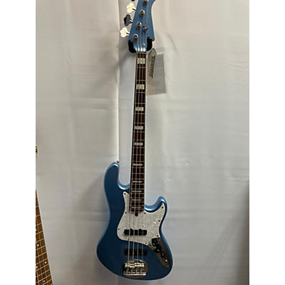 Lakland Used Lakland Skyline Darryl Jones 4 String Blue Electric Bass Guitar