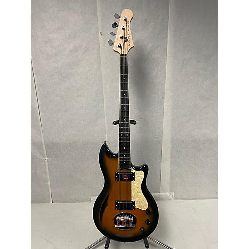 Lakland Used Lakland Skyline Hollowbody 30 Sunburst Electric Bass Guitar Sunburst