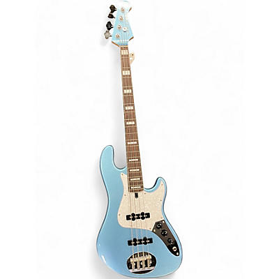 Used Lakland Skyline Series DJ4 Lake Placid Blue Electric Bass Guitar