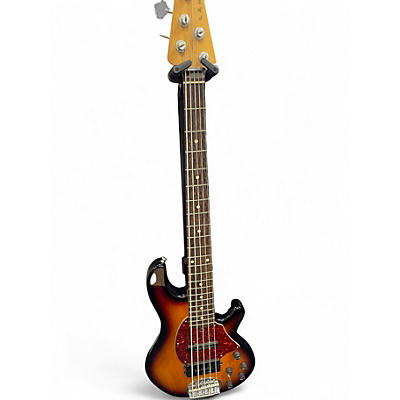 Used Lakland Skyline series Tobacco Burst Electric Bass Guitar