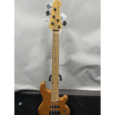 Lakland Used Lakland USA Custom Series 55-94 Deluxe 5 String Natural Electric Bass Guitar