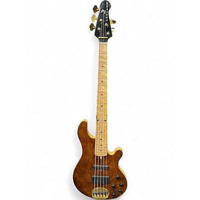 Used Lakland USA Series 55-94 Deluxe 5 String Natural Electric Bass Guitar