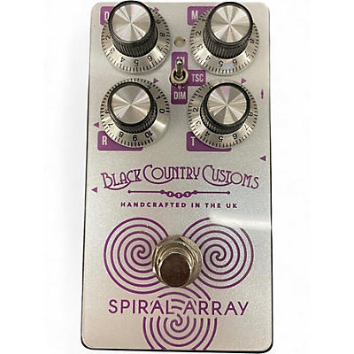 Used Laney BLACK COUNTY CUSTOMS SPIRAL ARRAY CHORUS Effect Pedal