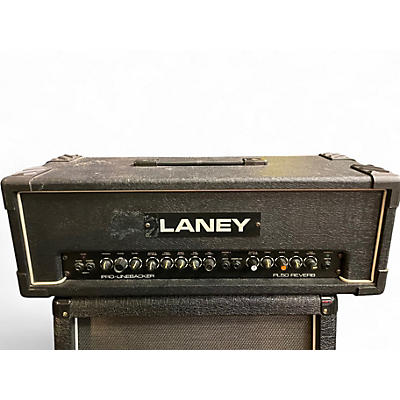 Used Laney Linebacker PL50 50 Watt/2Chan Solid State Guitar Amp Head