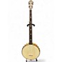 Used Langstile  5 String Open back Natural Banjo Natural