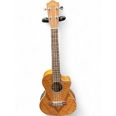 Used Lanikai CKTEQ TENOR Natural Ukulele