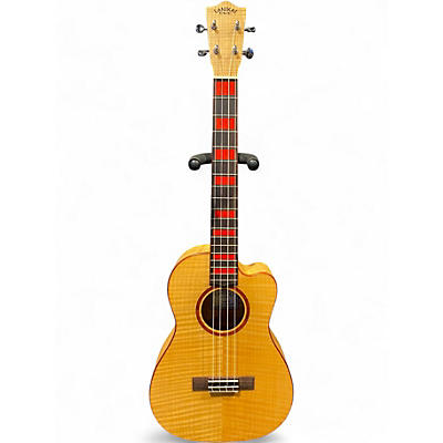 Used Lanikai FM-CEB Natural Flamed Ukulele