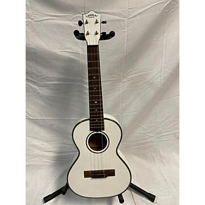 Lanikai Used Lanikai JMS-AWT2 White Classical Acoustic Guitar