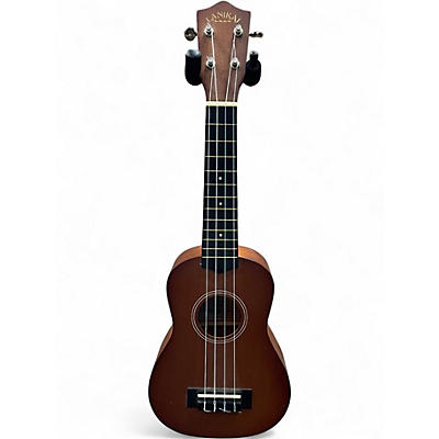 Used Lanikai LU12SGC Soprano Brown Ukulele