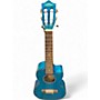 Used Lanikai QM-BLCET Blue Quilt Ukulele Blue Quilt