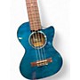 Used Lanikai QM-BLCET Blue Ukulele Blue