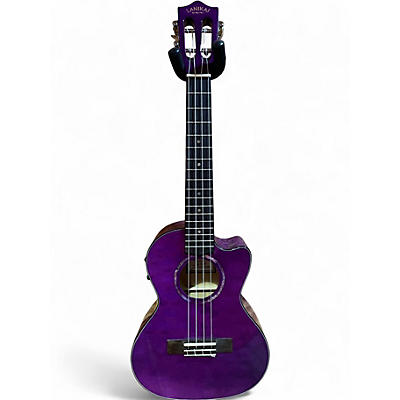 Used Lanikai QM-CET TENOR UKE PURPLE STAIN Ukulele