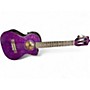 Used Lanikai QM PUCET Trans Purple Ukulele Trans Purple