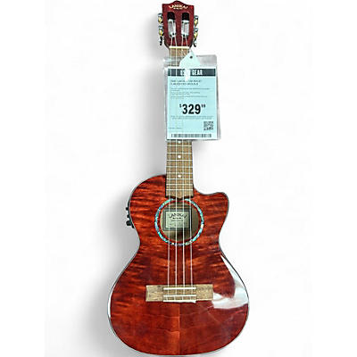 Used Lanikai QM-RDCET FLAMED RED Ukulele
