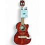 Used Lanikai QM-RDCET FLAMED RED Ukulele FLAMED RED