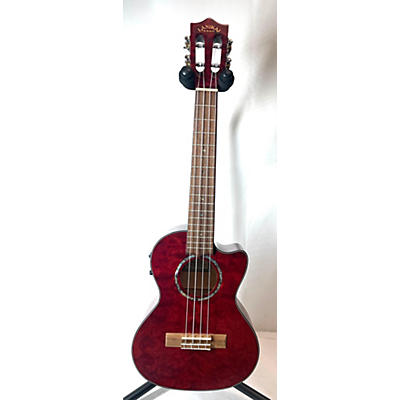 Lanikai Used Lanikai QM-RDCET Trans Red Ukulele