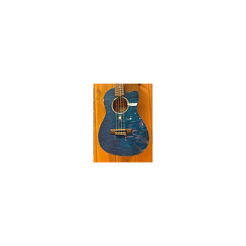 Lanikai Used Lanikai Qm-blceb Trans Blue Ukulele Trans Blue