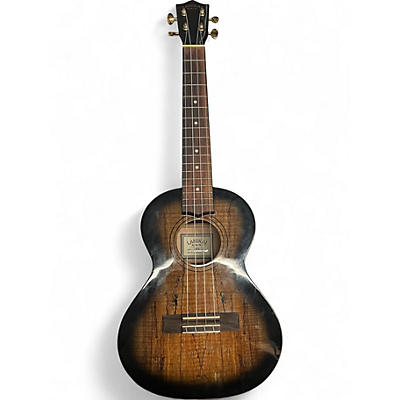 Used Lanikai SMBB SPALTED MAPLE TENOR BLACK BURST Ukulele