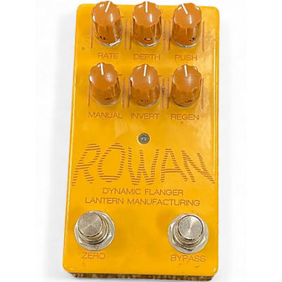 Used Lantern Manufacturing ROWAN DYNAMIC FLANGER Effect Pedal