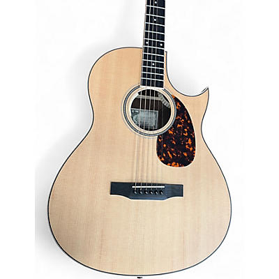 Used Larrivee C03RTE Natural Acoustic Electric Guitar