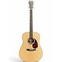 Used Larrivee D40R Natural Acoustic Guitar Natural