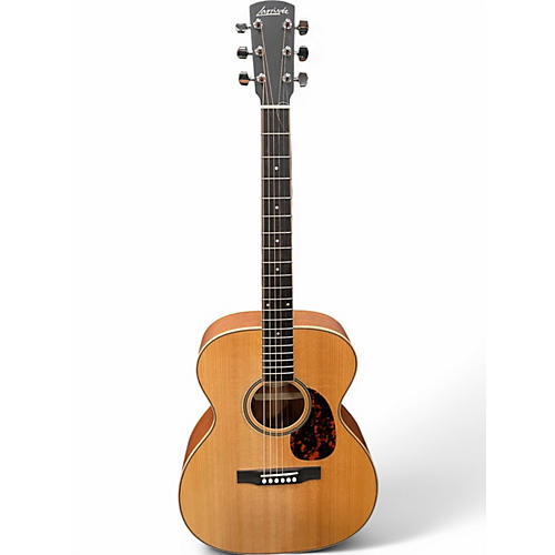 Used Larrivee OM-03 Natural Acoustic Electric Guitar Natural