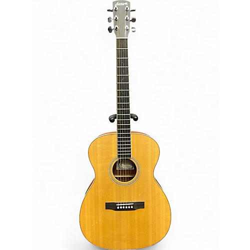 Used Larrivee OM-03 Natural Acoustic Electric Guitar Natural