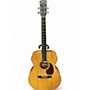 Used Larrivee OM-03 Natural Acoustic Electric Guitar Natural