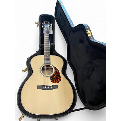 Used Larrivee OM03BH natural Acoustic Guitar