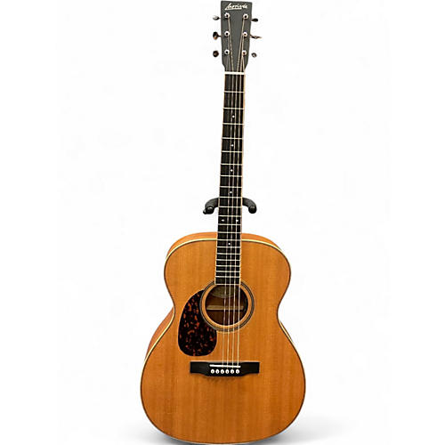Used Larrivee OM40 Vintage Natural Acoustic Electric Guitar Vintage Natural