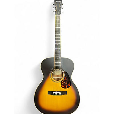 Used Larrivee OM40 sunburst Acoustic Electric Guitar