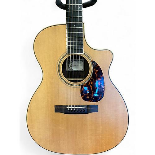 Used Larrivee OMV-03R Natural Acoustic Electric Guitar Natural