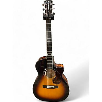 Larrivee Used Larrivee OMV-09 2 Tone Sunburst Acoustic Electric Guitar